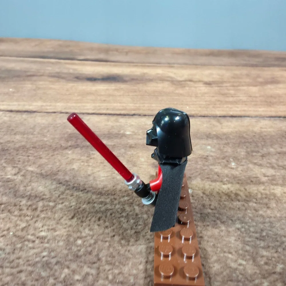 LEGO Darth Vader Minifigure Kids OS Red Good Holiday Sweater Star Wars sw1129